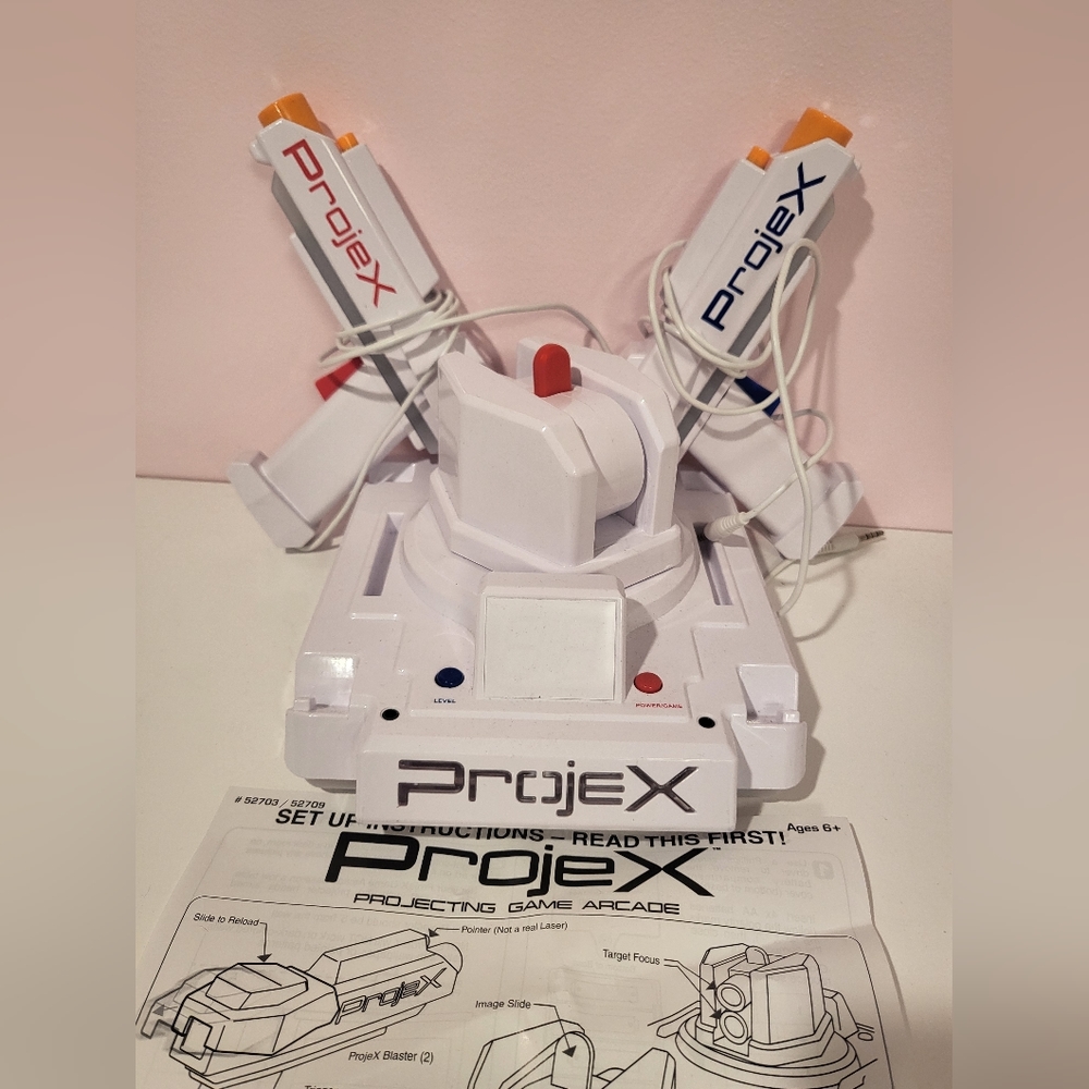 Projex kids toys projecting game arcade electronics new no box